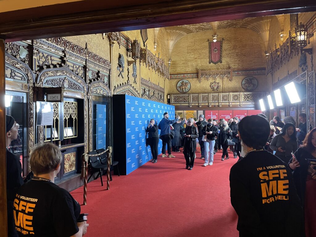 Sydney Film Festival red carpet at the State Theatre