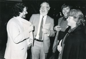 George Miller, David Stratton, Peter-Weir and Patricia Lovell